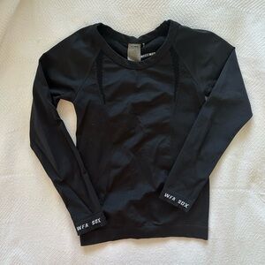 SDx White Fox Workout Top